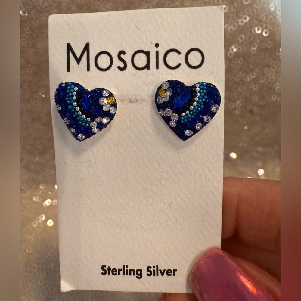 NWT Mosaico Austrian Crystal necklace & earrings 💕💕 new line! 💕💕 - Picture 5 of 12